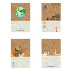 A5 Eco-Friendly Cork/Tea/Coffee Grounds Cover Notebook