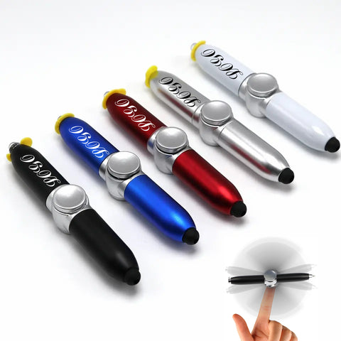 Fidget Spinner Pen With Led Light