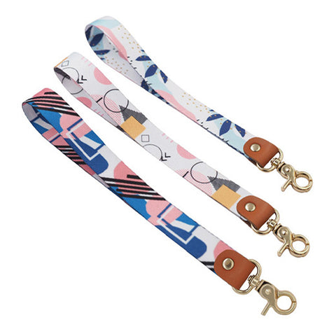 3/4" Custom Full Color Nylon Wrist Strap
