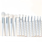 Set Of 12 Cosmetic Brushes With Full Bristle