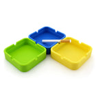Square Design Silicone Ashtray