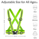 Adjustable High Visibility Reflective Vest Belt