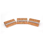 Cork Stainless Steel Business Card Holder