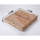 Printed Corrugated Kraft Paper 10" Pizza Box