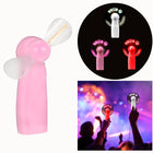 Smile Face LED Glow Light up Message Fan