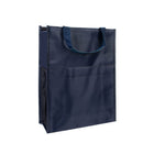 Zipper Hook And Loop Grocery Shopping Tote Shoulder Bag