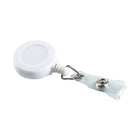 Retractable Round Badge Reel Holder w/ Belt Clip
