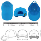Classic Baseball Cap Cotton Polo Style Adjustable Size