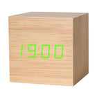 Wooden Voice-Controlled Silent Electronic Clock