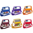 Colorful Clear Pvc Crossbody Bag