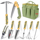 9 Piece Stainless Steel Gardening Hand Tools Set