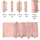 4 In 1 Detachable Roll Up Cosmetic Bag