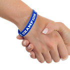 Baseball Bracelet Motivational Silicone Wristband