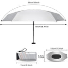 Mini Fold Umbrella Sunshade Compact Portable