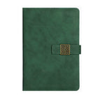 Window Lattice Snap Closure A5 PU Leather Notebook