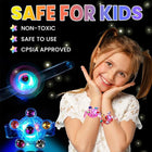 LED Light Up Fidget Spinner Bracelets