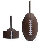 Foldable Silicone Football Water Bottles