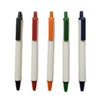Push Action Plastic Neutral Pen