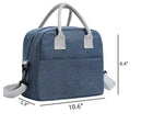 Reusable Adjustable Shoulder Strap Insulated Lunch Bag