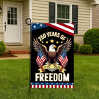 12“x18" 250 Years America Garden Flag