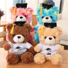 A Teddy Bear Wearing A Doctor's Cap