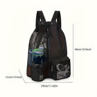 Swim Bag Mesh Drawstring Backpack
