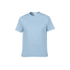 Adult 100% Cotton Crew Neck Short-sleeved T-shirt