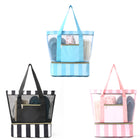 Portable Double Layer Tote Beach Bag