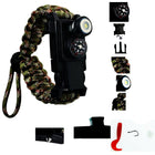 Survival Paracord Bracelet With Light