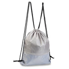 Polyester Drawstring Sports Backpack With Zipper Pocket