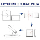 2-in-1 Travel Blanket and Neck Pillow