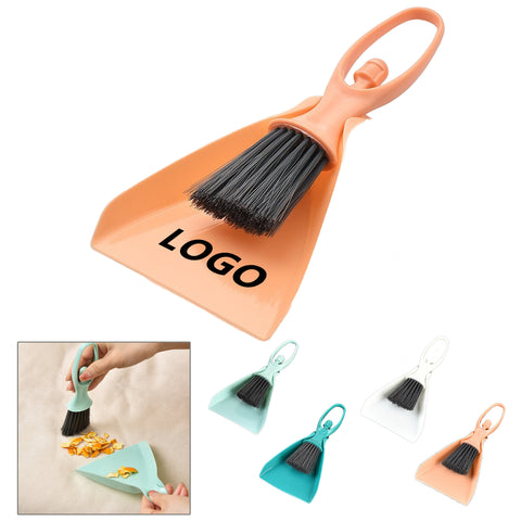 Desk Cleaning Brush With Dustpan Set