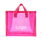 PVC Fashion Transparent Portable Travel Tote Bag