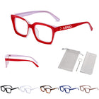 Classic Thick Square Frame Clear Lens