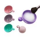 Hangable Silicone Makeup Brush Cleaner Bowl Foldable Tool