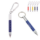 6 In 1 Metal Tool Pen With Carabiner