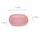 Square Wheat Straw Plate