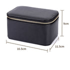 Travel Jewelry Organizer W/8Pcs Clear Velvet Bags for Girls