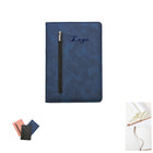 A5 Soft Leather Journal Notebook With Zipper