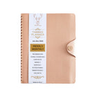 Weekly Calendar A5 Soft Leather Buckle Coil Notebook