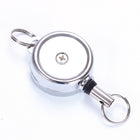 Zinc Alloy Carabiner Badge Reel