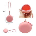 Silicone Coin Purse With Zipper