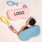 Silicone Dopamine Color-Block Eyeglass Case