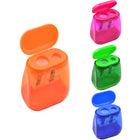 Portable Double-Hole Pencil Sharpener