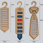 Men's Wooden Tie Rack