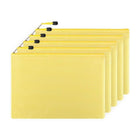 A4 Zipper Transparent Grid Style File Bag