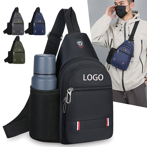 Men's Business Large-Capacity Crossbody Chest Bag