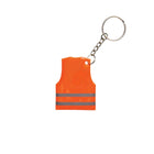 PVC Reflective Vest Keychain