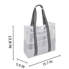 PVC Travel Transparent Tote Organizer Bag