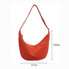 Large Nylon Crossbody Bag for Women, Fashionable Sling